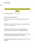 MASS 2A-1C Hoisting Exam Questions and Answers &ndash; Complete Practice Test with Verified Correct Answers