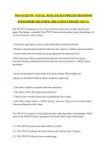 NGN NCLEX PN   ACTUAL  FINAL EXAM &vert;COMPLETE QUESTIONS WITH EXPERT SOLUTIONS &vert; 2026 LATEST UPDATED &vert; GET A&plus;
