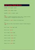 CSP Exam Math Review