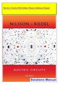 Electric Circuits 10th Edition Nilsson Solutions Manual &NewLine;
