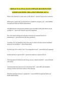 CBSPD ACTUAL FINAL EXAM &vert;COMPLETE QUESTIONS WITH EXPERT SOLUTIONS &vert; 2026 LATEST UPDATED &vert; GET A&plus;