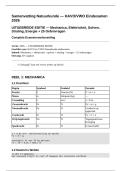 Samenvatting Natuurkunde HAVO VWO Eindexamen UITGEBREID 2026 &plus; 25 Oefenvragen - Mechanica Newton Elektriciteit Ohm Golven Licht Straling Kernfysica Energie Formules 30&plus; Pagina's