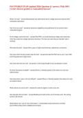 PSAT&sol;NMSQT EXAM &lpar;updated 2026&rpar; Questions & Answers &vert; With 100&percnt; Correct Answers graded A&plus; Guaranteed Success&excl;&excl;&NewLine;