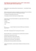 MCN 538 Exam 1 Exam Questions & Answers &vert; 100&percnt; Verified solutions &lpar;2026&rpar; UPDATE &vert;2026&excl;&excl; STUDY GUIDE EXAM&NewLine;