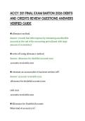 ACCY 201 EXAM 2 2026 ADJUSTING ENTRIES&NewLine;AND CLOSING PROCESS REVIEW QUESTIONS&NewLine;ANSWERS VERIFIED GUIDE