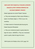 NAFA CAFS TEST EXAM FULLY SOLVED & UPDATED &NewLine;2026&sol;2027&lpar;LATEST VERSION VERIFIED FOR &NewLine;ACCURACY&rpar;NEWEST UPDATE&excl;&excl; 