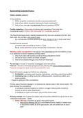 Summary Corporate Finance &vert; Literature &plus; Lectures &plus; Formula's  summary and Exam questions &vert; Radboud University &vert; 2025&sol;26 