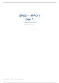 WPO 1 Statistiek IV &vert; SPSS Multivariate Analyse &vert; VUB &vert; 2025&sol;26