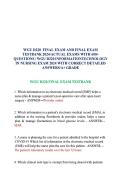 WGU D220 Information Technology in Nursing &ndash; Complete Final Exam Test Bank