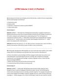 LETRS Volume 1 Unit 1-4 Posttest ACTUAL EXAM &vert; Verified Q&A &vert; Pass Guaranteed - A&plus; Graded&NewLine;&NewLine;