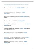 CRANE OPERATOR CERTIFICATION EXAM&sol;&sol;2026 UPDATE&vert;&vert;A&plus; GRADED 