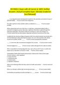 MV RNFA 2 Exam with all Correct & 100&percnt; Verified Answers &vert;Actual Complete Exam &vert;Already Graded A&plus; &lpar;Just Released&rpar;
