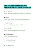 ANSI 3423 FINAL PAPER 2026 FULL&NewLine;QUESTIONS AND SOLUTIONS VERIFIED A&plus;