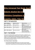 2026&sol;2027 Elite South Dakota Alcohol Server Exam Bank &vert; SDCL Title 35 Mastery &vert; S-Tier Prep Guide