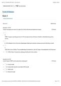 HIMA 240&vert; Quiz 2 Questions and answers &vert; Updated RATED A&plus; &vert; NEW EDITION&vert; American Military University