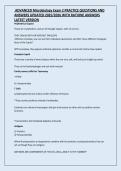  ADVANCED Microbiology Exam 2 PRACTICE QUESTIONS AND &NewLine;ANSWERS UPDATED 2025&sol;2026 WITH RATIONE ANSWERS &NewLine;LATEST VERSION  