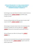 STRAIGHTERLINE BIO 101 FINAL EXAM NEWEST &NewLine;2026 QUESTIONS and CORRECT DETAILED &NewLine;ANSWERS ALREADY GRADED A&plus; 