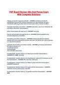 FNP Board Review&colon; Bits And Pieces Exam With Complete Solutions
