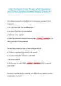 Utah Contractor Exam Newest 2026 Questions &NewLine;and Correct Detailed Answers Already Graded A&plus; 