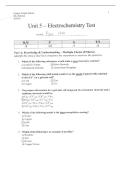 SCH4U UNIT 5 TEST &vert; QUESTIONS AND ANSWERS &vert; 2026 UPDATE &vert; 100&percnt; CORRECT - OVS&period;
