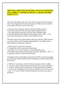 MED SURG 2 HESI TEST BANK REAL EXAM 231 QUESTIONS &NewLine;AND CORRECT ANSWERS ALREADY A&plus;GRADE ASSURED &NewLine;PASS&excl;&excl;&excl;&excl;&excl;&excl;&excl;&excl;&excl;&excl;&excl;&excl;&excl;