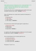 IMSA TRAFFIC SIGNAL TECHNICIAN LEVEL 1 EXAM & IMSA LEVEL 1 CERTIFICATION EXAM COMBINATION - QUESTIONS & ANSWERS&sol; MOST RECENT & COMPLETE EDITION GRADED A