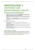 SAMENVATTING GASTCOLLEGE 1 &vert; Criminaliteit en straf in historisch perspectief &vert; Criminologie - UGent &vert; JAAR 1 - SEM 2