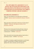 WGU D576 OBJECTIVE ASSESSMENT V1 & V2 &NewLine;NEWEST 2026 TEST BANK&vert; D576 INDUSTRIAL AND &NewLine;ORGANIZATIONAL PSYCHOLOGY OA EXAM WITH &NewLine;COMPLETE REAL EXAM QUESTIONS AND CORRECT &NewLine;VERIFIED ANSWERS&sol; ALREADY GRADED A&plus; &lpar;MOST RECENT&excl;&excl;&rpar;
