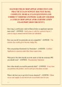 ILLINOIS FIELD CROP APPLICATORS TEST AND &NewLine;PRACTICE EXAM NEWEST 2026 TEST BANK&vert; &NewLine;COMPLETE 350 REAL EXAM QUESTIONS AND &NewLine;CORRECT VERIFIED ANSWERS&sol; ALREADY GRADED &NewLine;A&plus;&vert; FIELD CROP APPLICATOR CERTIFICATION &NewLine;EXAM PREP &lpar;MOST RECENT&excl;&excl;&rpar; 