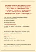 IAAP CPACC EXAMS NEWEST 2026 PACKAGE DEAL&vert; 2 VERSIONS WITH COMPLETE 750 REAL EXAM QUESTIONS AND CORRECT VERIFIED ANSWERS&sol; ALREADY GRADED A&plus;&vert; IAAP &lpar;CERTIFIED PROFESSIONAL IN ACCESSIBILITY CORE COMPETENCIES&rpar; CERTIFICATION EXAM PREP  &lpar;MOST RECENT&excl;&excl;&rpar;