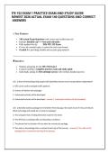 ITE 152 EXAM 1&comma; PRACTICE EXAM AND STUDY GUIDE &NewLine;NEWEST 2026 ACTUAL EXAM 140 QUESTIONS AND &NewLine;CORRECT DETAILED ANSWERS &lpar;VERIFIED ANSWERS&rpar; &NewLine;&vert;ALREADY GRADED A&plus;