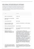 BOD Renal Pathophysiology&colon; Acid-Base Disorders Study Guide &lpar;Kidney Function & Fluid&sol;Electrolyte Balance&rpar;