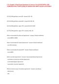 UTA Family 3 Final Exam Questions & Answers Test QUESTIONS AND VERIFIED SOLUTIONS &vert;2026&vert; ELABORATED &DETAILED ANSWERS&excl;&excl;&NewLine;