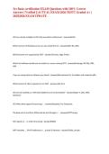 3cx Basic certification EXAM Questions with 100&percnt; Correct Answers &vert; Verified &vert;&vert; ACTUAL EXAM 2026 TEST&excl;&excl; Graded A&plus; &vert; 2025&vert;2026 EXAM UPDATE&NewLine;