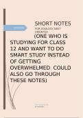 zoology short notes human reproduction