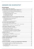 Samenvatting Gender en Diversiteit &vert; UA &vert; 2025&sol;2026