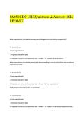 4A051 CDC URE Questions & Answers 2026 UPDATE&NewLine;4A051 CDC URE Questions & Answers 2026 UPDATE