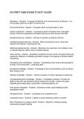 ACVREP O&M EXAM STUDY GUIDE