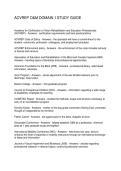 ACVREP O&M DOMAIN 1 STUDY GUIDE