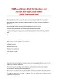 NICET Level 2 Exam Study Set Questions and Answers 2026-2027 Latest Update &lpar;100&percnt; Guaranteed Pass&rpar;