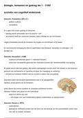 samenvatting Biologie&comma; Hersenen en Gedrag &vert; alle lessen&comma; slides aangevuld met uitgebreide lesnotities &vert; UGent &vert; 2025&sol;26