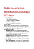 S-Tier Alabama Responsible Vendor Program &lpar;RVP&rpar; Exam Test Bank &vert; 40&plus; Mastery Questions&comma; Answers & Legal Analyses &lpar;2026&sol;2027&rpar;