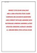 CTCD EXAM 2026 &ndash; 300&plus; REAL QUESTIONS & CORRECT ANSWERS WITH RATIONALES &vert; PASS YOUR CERTIFIED TISSUE BANKING SPECIALIST EXAM WITH CONFIDENCE&NewLine;&NewLine;