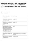 NJ Boating Exam 2026 EXAM&comma; comprehensive questions and verified answers QUESTIONS WITH ACCURATE ANSWERS &vert; GET IT RIGHT &vert;&excl;