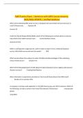 AWS Practice Exam &vert; Questions with 100&percnt; Correct Answers&NewLine;2025&sol;2026 UPDATE &vert; Verified Solutions