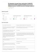 PA Appraisers License Exam study guide COMPLETE EXAM Newest 2026 Complete Questions and Correct Detailed Answers &lpar;Verified Answers&rpar; &vert;Already Graded A&plus;