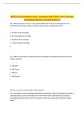 AWS Cloud Practitioner Exam &vert; Questions with 100&percnt; Correct Answers&NewLine;2025&sol;2026 UPDATE &vert; Verified Solutions