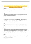 AWS Cloud Practitioner Exam &vert; Questions with 100&percnt; Correct Answers&NewLine;2025&sol;2026 UPDATE &vert; Verified Solutions