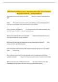 AWS Cloud Practitioner Exam &vert; Questions with 100&percnt; Correct Answers&NewLine;2025&sol;2026 UPDATE &vert; Verified Solutions&NewLine;