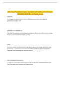 AWS Cloud Practitioner Exam &vert; Questions with 100&percnt; Correct Answers&NewLine;2025&sol;2026 UPDATE &vert; Verified Solutions